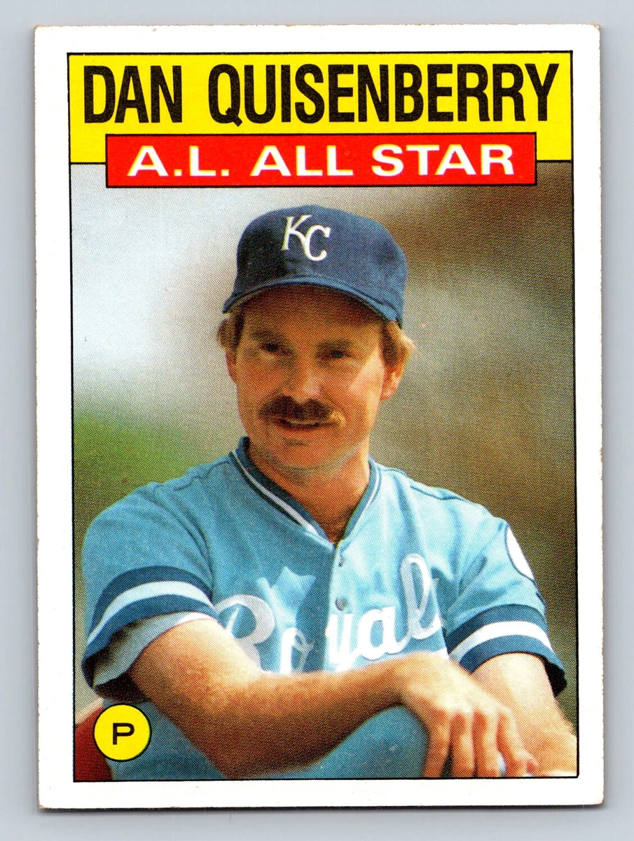 1986 TOPPS ALL STAR #722 DAN QUISENBERRY KANSAS CITY ROYALS | eBay