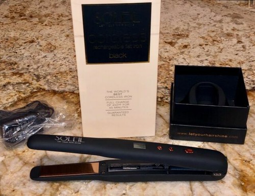 soleil cordless flat iron