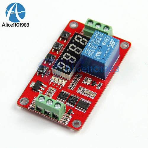 1~100PCS 12V Automation Self-lock Relay Delay Cycle Timer Module 8 Function - Picture 39 of 54