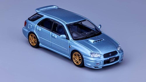 Furuya 1/64 SUBRARU Impreza WRX STi Mines S202 Diecast Toys Car Models Miniature - Foto 14 di 26