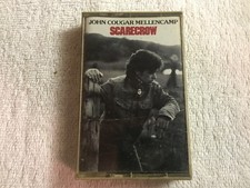 John Cougar Mellencamp - Scarecrow - Cassette Tape - 1985 PolyGram Records    #D
