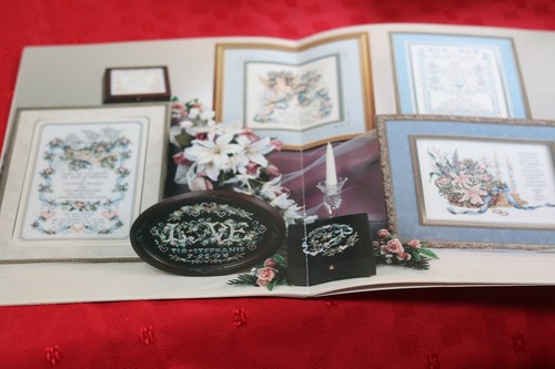 The Promise of Love - Folleto de tabla de punto de cruz de boda - Stoney Creek - De colección - Imagen 7 de 9
