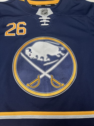 Buffalo Sabres Rasmus Dahlin #26 Fanatics NHL Blue Hockey Jersey Men Size Medium - Picture 4 of 16