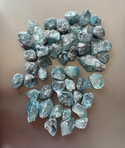 Good Lot 353 cts Heated Blue Colour Zircon Rough - 第 1/6 張圖片