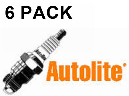 6 Pack NOS Spark Plugs Autolite 966 for ACDelco R45TS8 Champion RBL15Y8 - Picture 1 of 2