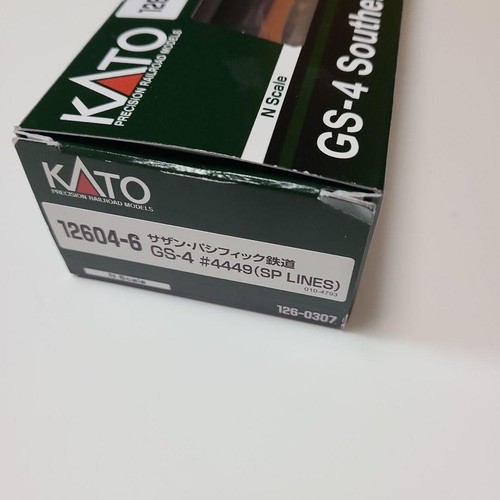 KATO N Scale Southern Pacific Daylight GS-4 #4449 12604-6 Steam Locomotive 2021 - Picture 3 of 6