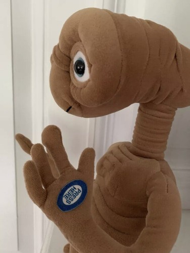 Vintage ET The Extra Terrestrial 13 Zoll sprechende Lichter Plüsch Stofftier Figur Spielzeug - Bild 7 von 12