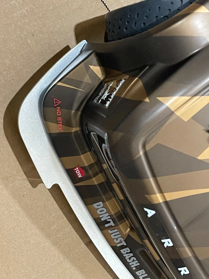 Aluminum Front Splitter Bumper For Arrma Infraction 6s BLX Silver - Image 2 of 2