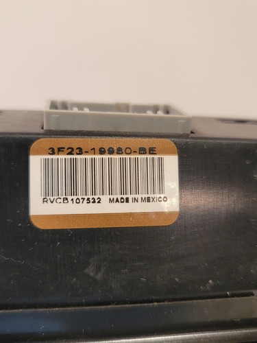 2004 2005 Ford Freestar Rear Climate Control Module Dual Zone Switch OEM 04 05 - Picture 2 of 4
