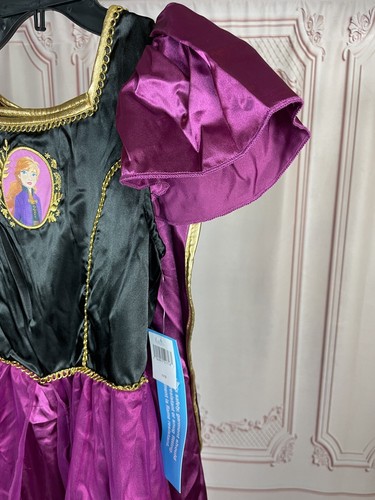 Disney Store Deluxe Frozen 2 Anna Travel Adventure Costume Girls Size 11/12 NWT - Picture 7 of 24