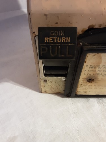 WESTERN ELECTRIC? BELL SYSTEM ROTARY PAYPHONE 3 COIN SLOT FREE SHIPPING - Picture 14 of 21