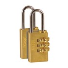 Kasp K11020D2 Brass Combination Padlock - 20mm - Twin