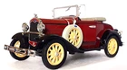 SIGNATURE MODEL - MAROON FORD MODEL A COUPE 1931  - 13 x 5.5 cm - MINT CONDITION