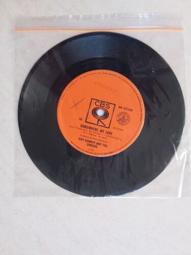 7" Vinyl 45 Record -SOMEWHERE MY LOVE- by RAY CONNIFF- G Cond. FREE POST - Picture 1 of 1