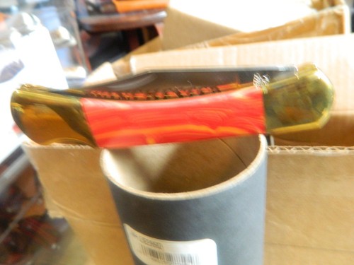 WINCHESTER 5" LOCKING FOLDER WN-LB220SO SPINEY OYSTER HANDLE 440 S.S MADE IN USA - Picture 5 of 15