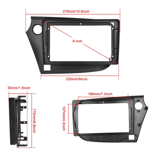 For Honda Insight 2009-2014 9" Android 13 Car Stereo Radio GPS Navi WIFI Carplay - Picture 17 of 19