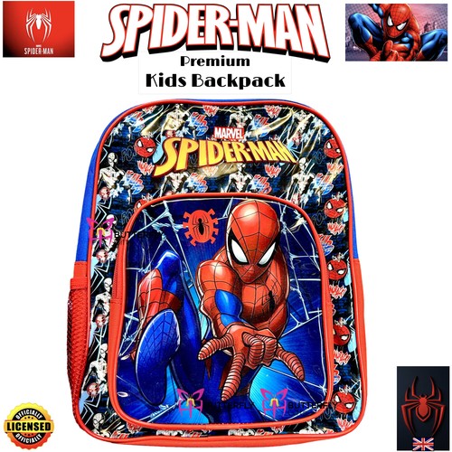 Niños Niños Bolso Escolar Mochila Bolso Mensajero Vengadores Batman DC Spiderman - Imagen 6 de 80