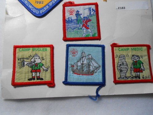 SWAP BADGES BY CASH'S SIX (6)TOTAL ON CARDBOARD E183 - Picture 3 of 3