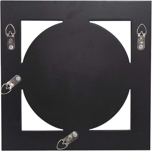 Howard Elliott Lula Square Hanging Accent Mirrored Frame Wall Mirror - Picture 6 of 8