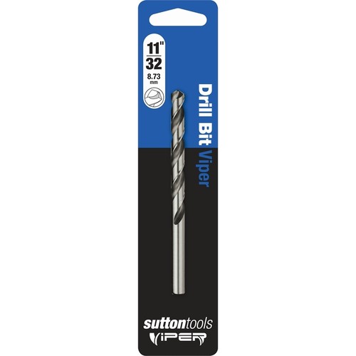 SUTTON XP BULLET 11/32” HSS IMP/ A/F JOBBER DRILL BIT – WOOD, METAL & PLASTIC - Picture 2 of 2