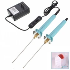 2PC Pen Cutter Electric Styrofoam Cutter Hot Wire Styro Foam Cutting Knife Tools