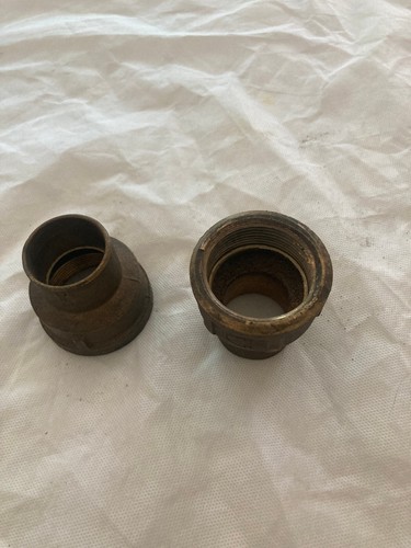 1-1/2"  FNPT  x   1-1/4"  C. Brass Female Adapter FIP x C Sweat Fitting - Picture 2 of 2