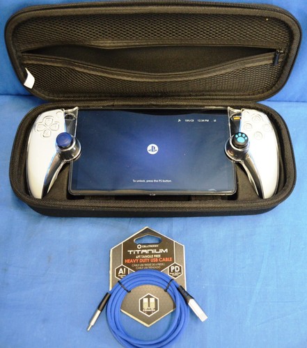 Reproductor remoto Sony PlayStation Portal para PS5 CON FUNDA Y FUNDA PROTECTORA TRANSPARENTE. - Imagen 3 de 7