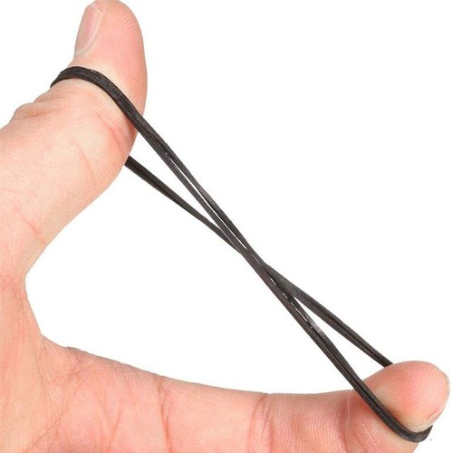 Kit de correa de transmisión de goma para reemplazo de reparación de grabadora de casetes - Imagen 3 de 4