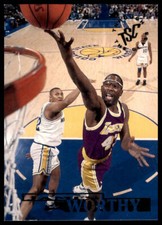James Worthy 1994-95 Stadium Club #147 Los Angeles Lakers