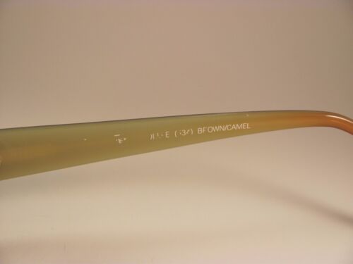 Coach 534 Brown / Camel Embossed Full Rim Designer RX Eyeglass Frames - Picture 5 of 5