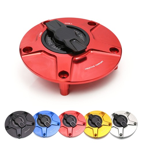 Black NIMBLE Billet Quick Lock Fuel Cap For 998 All Year - Picture 3 of 6