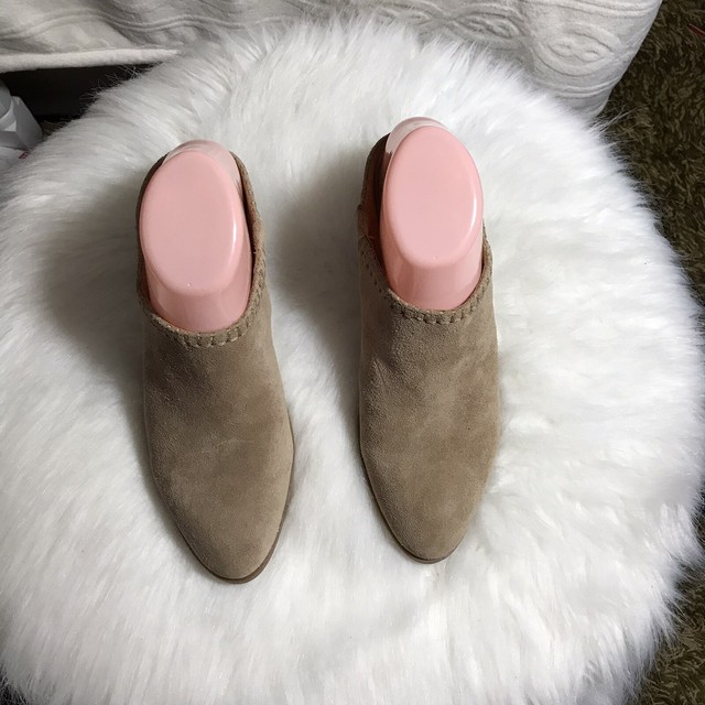 franco sarto fur mules