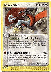 Pokemon EX Dragon 19/97 Salamence Card - Picture 1 of 1