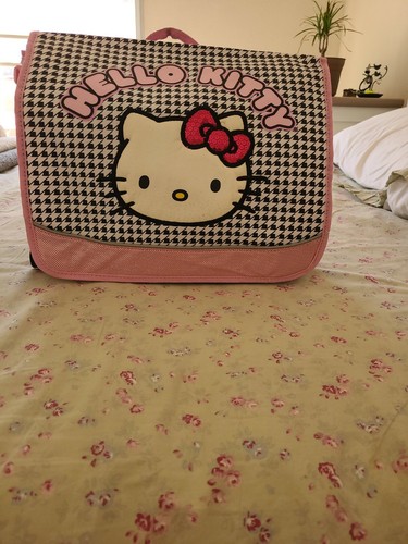 Hello Kitty Messenger Bag Cross Body Bag School Backpack  - Picture 1 of 4