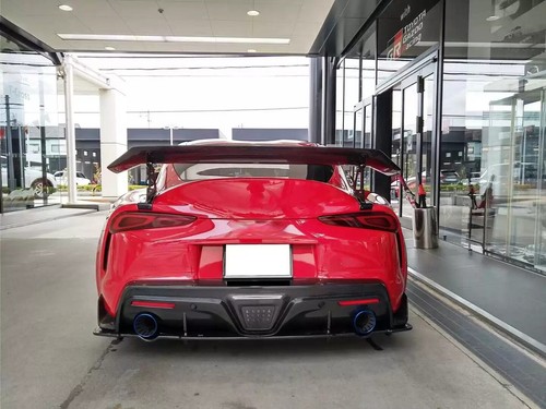 Carbon Fiber Vol Style Rear Trunk Wing for Toyota Supra GR MK5 A91 A90 2019+ - Bild 8 von 13