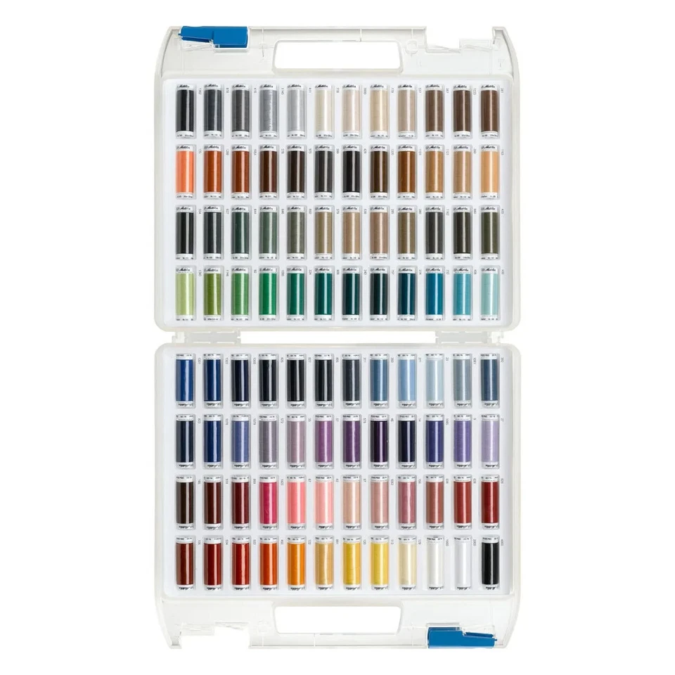 Amann Mettler Nähfadenkoffer Seralon Nr.100 Qualitäts Nähgarn für Nähmaschinen - Bild 2 von 4