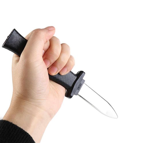 Streich Spoof Kunststoff einziehbarer Dolch gefälschter Dolch Teleskop Halloween Requisiten - Bild 11 von 12