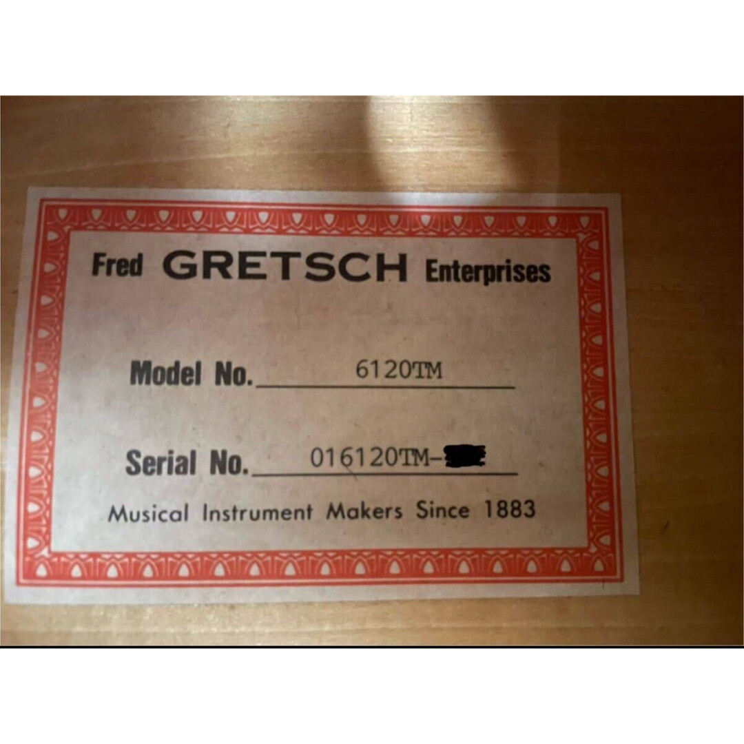 グレッチナッシュビル6120TM 2001 年製タイガーメープル GRETSCH Acoustic Electric Guitar Gretsch Nashville 6120TM Tiger