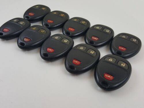 ORIGINAL LOT OF 10 GM 06-24 OEM KEY LESS ENTRY REMOTE ALARM FOB VAN USA SUV BULK - Picture 3 of 14