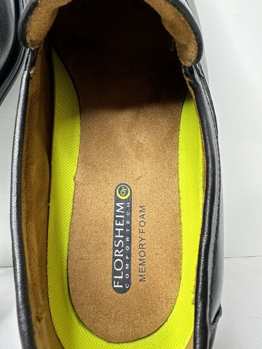 Florsheim ComfortTech Penny Loafer Shoes Men 13M Black Slip On Memory Foam - Picture 13 of 15