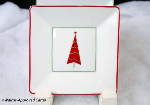 PLATOS DE APERITIVO DE ÁRBOL DE CAJA Y BARRIL (4), CUENCOS DE COPO DE NIEVE (3) Y BOTE - NUEVOS - Imagen 18 de 23