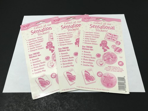 Vintage 1990's TREND Sparkle Stickers - Star Brights - 3 Packs - New/Old Stock - Picture 4 of 4