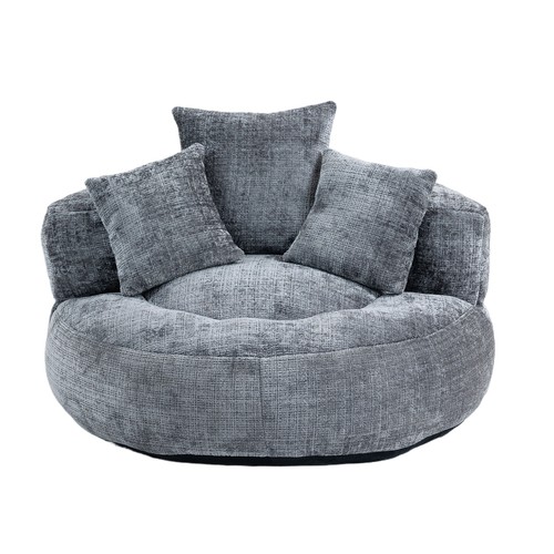 COOLMORE Lazy Sofa Durable Comfort Lounger High Back Bean Bag Chair Couch Three - Picture 14 of 24