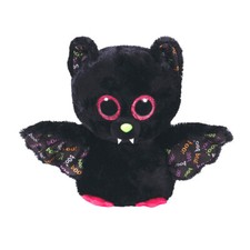 Ty Beanie Boos 🎃 DART Halloween Bat 9" Medium Glitter Eyes New MWMT's