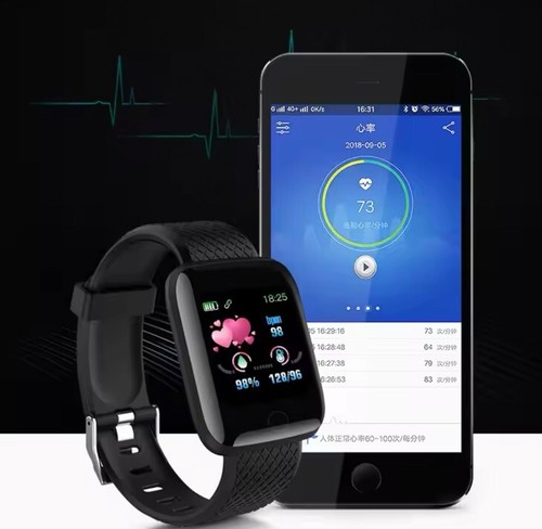 Smart Watch Men Women Fitness Tracker Blood Pressure Heart Rate Sport Watches UK - 第 5/8 張圖片