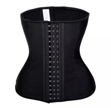 Waist Trainer Women Underbust Latex Sport Girdle Corset Cincher Body Shaper Gym