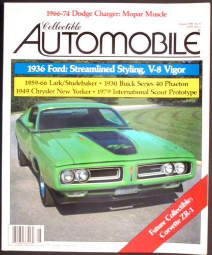 COLLECTIBLE AUTOMOBILE August 1989 - 第 1/2 張圖片