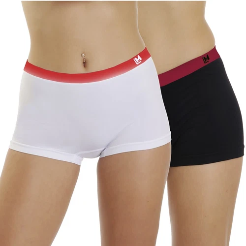 4er Pack LisaModa Damen Seamless Pants Slips Unterhose Panty Hipster Boxershort - Bild 15 von 15