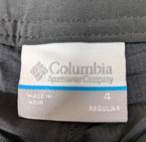Columbia Women's Silver Ridge Convertible Pants Omni-Shield -Black -Size 4R - Picture 12 of 14