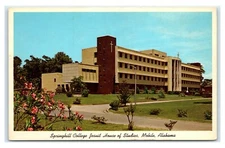 Postcard Springhill College Jesuit House of Studies, Mobile Alabama M2